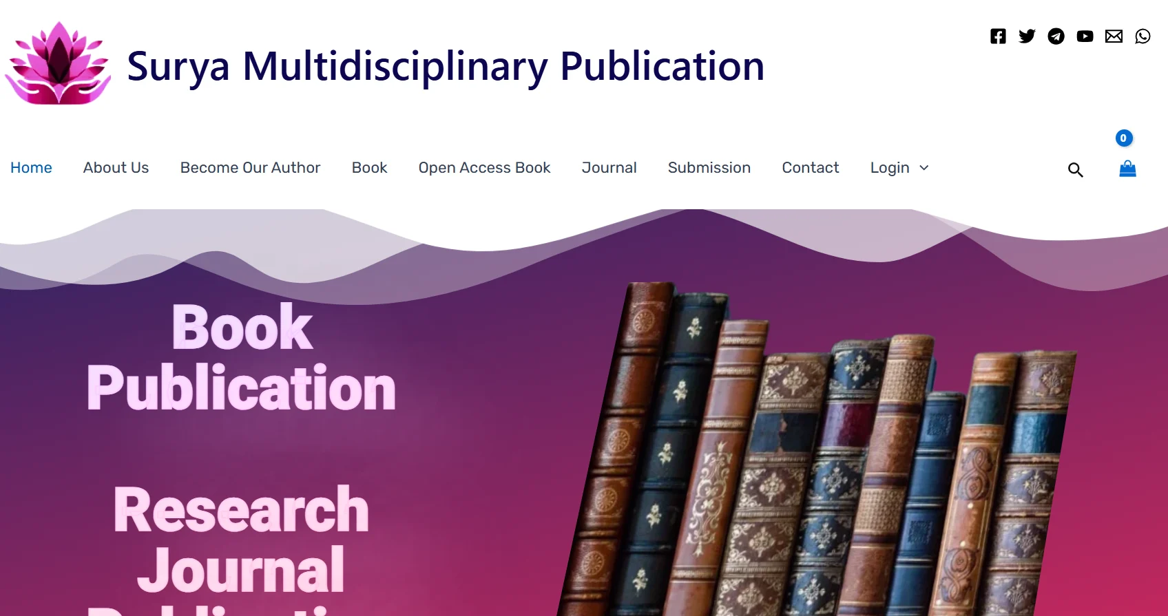Suryam Publication website screenshot